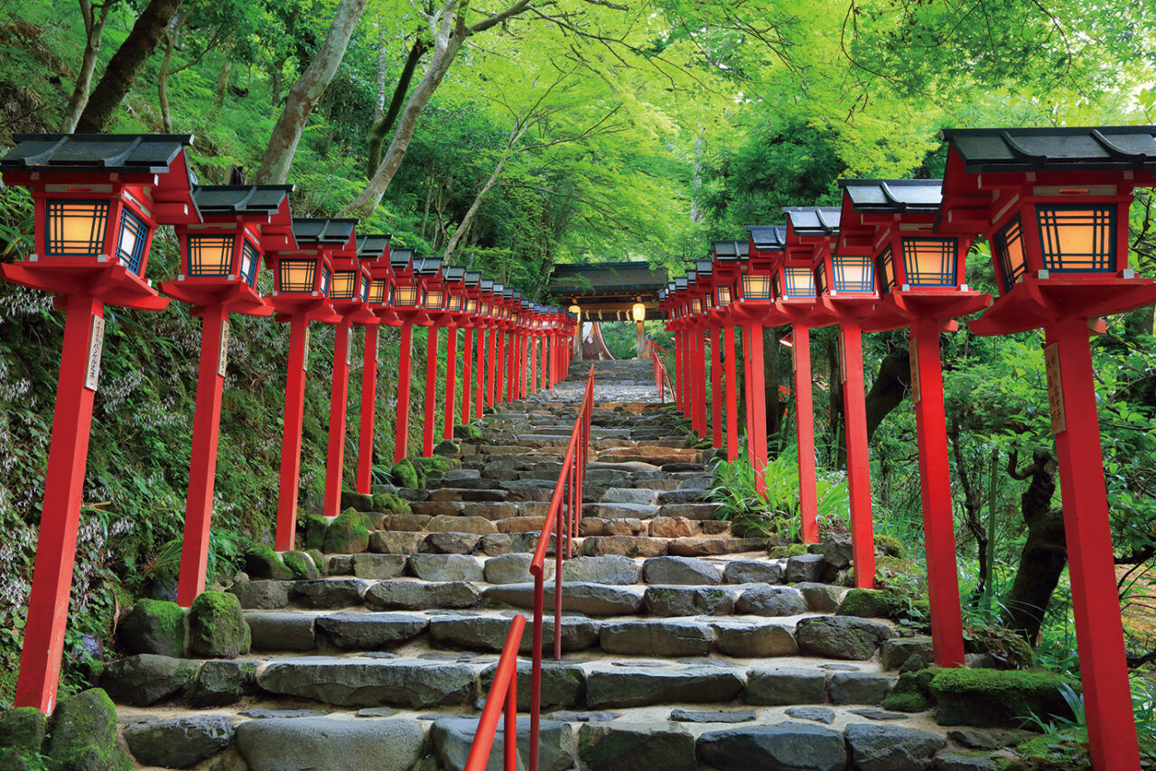 貴船神社-夏の参道　©今宮康博