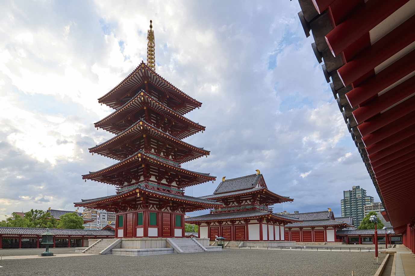 四天王寺-四天王寺式の伽藍配置