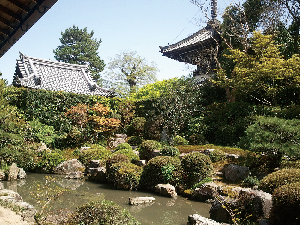 穴太寺-庭園