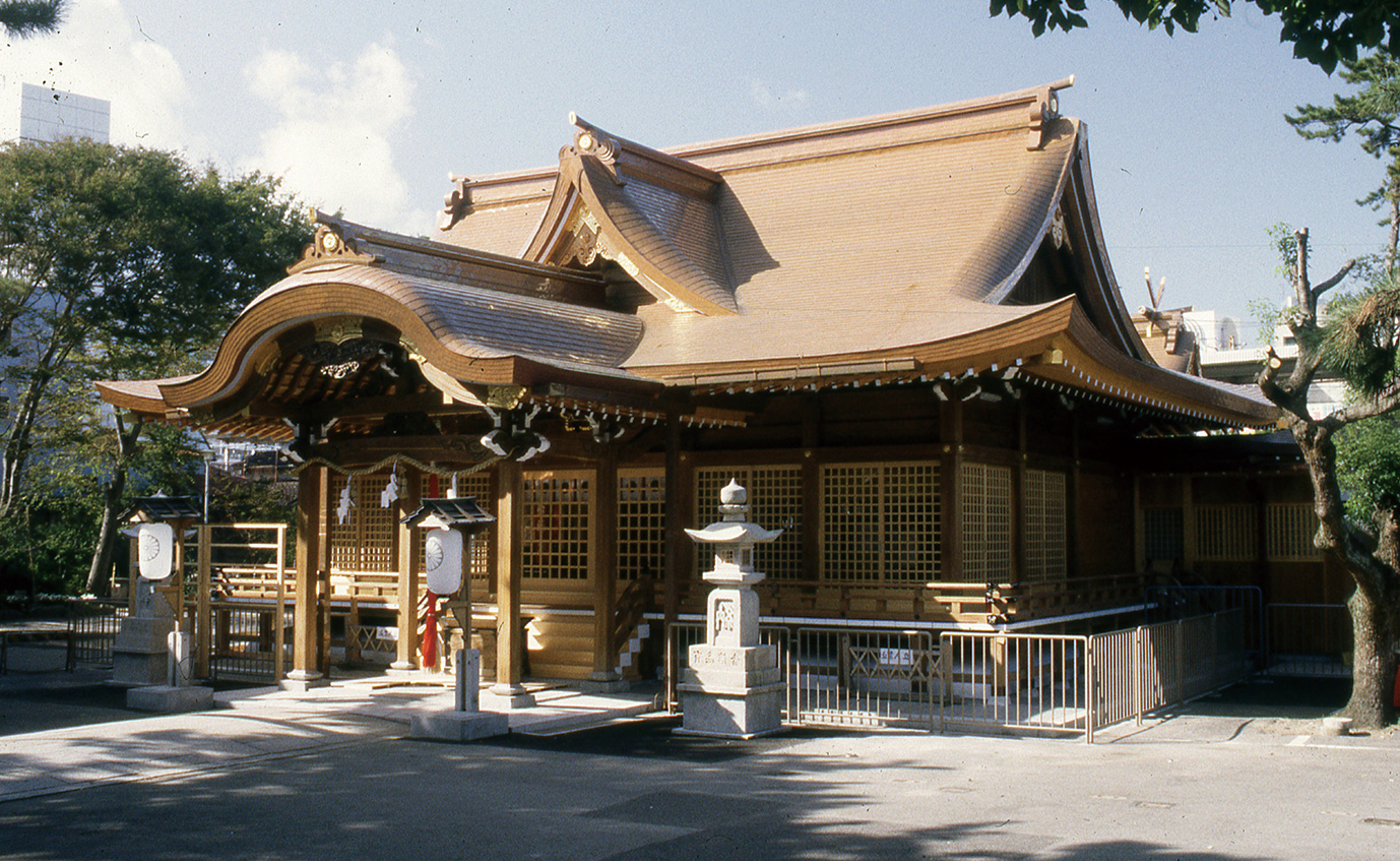 海神社-拝殿