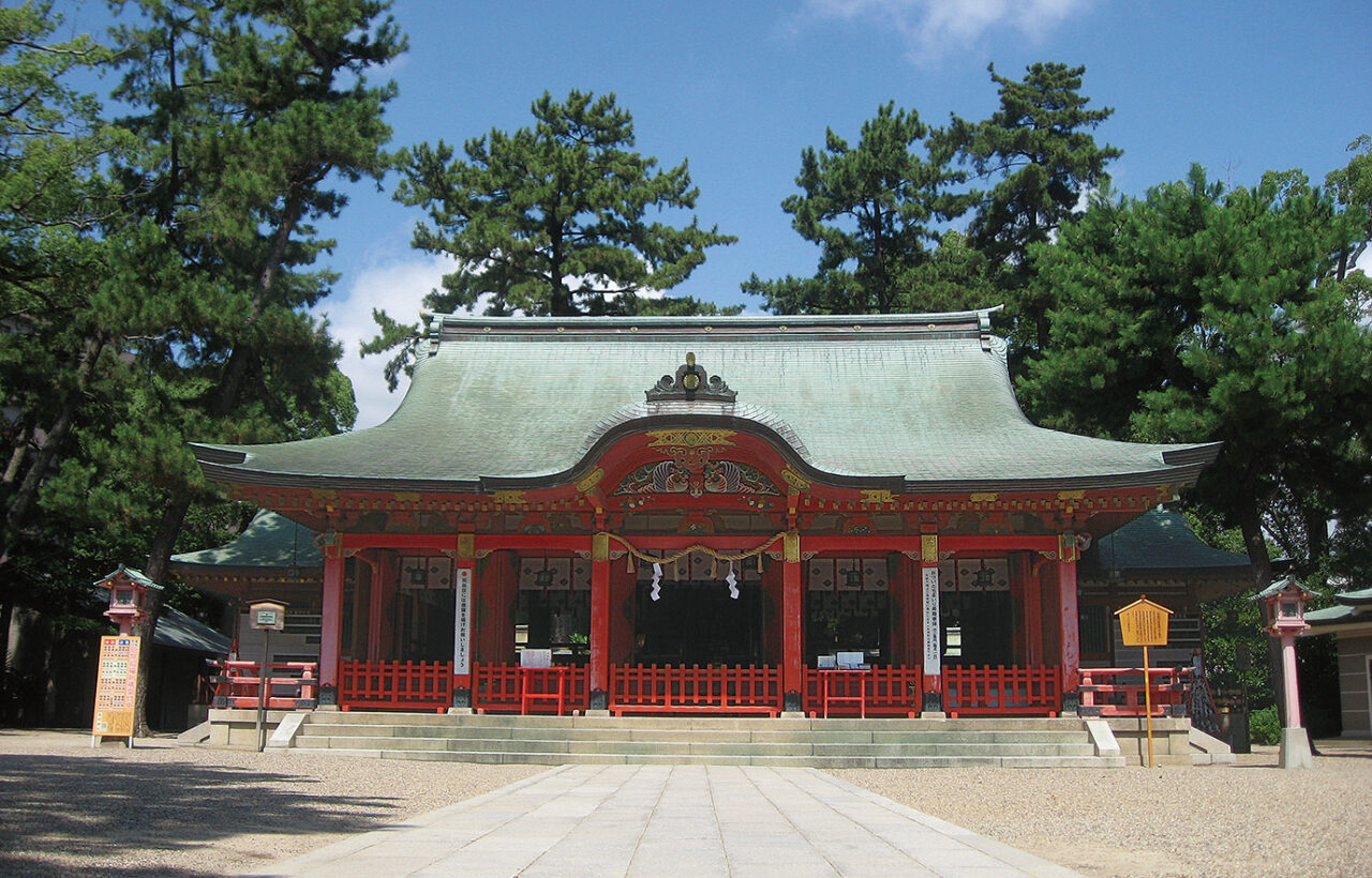 長田神社-拝殿