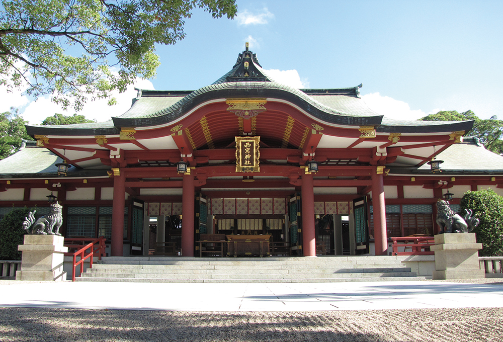 西宮神社-拝殿