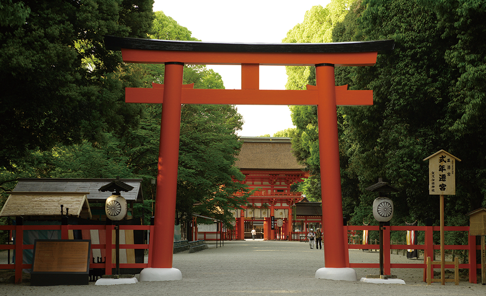 賀茂御祖神社-南口鳥居