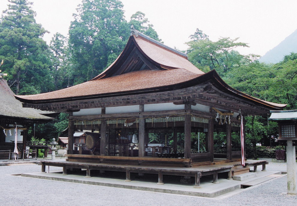 御上神社-拝殿