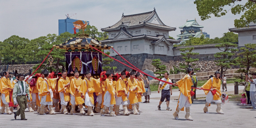 生國魂神社-「生國魂祭」の陸渡御