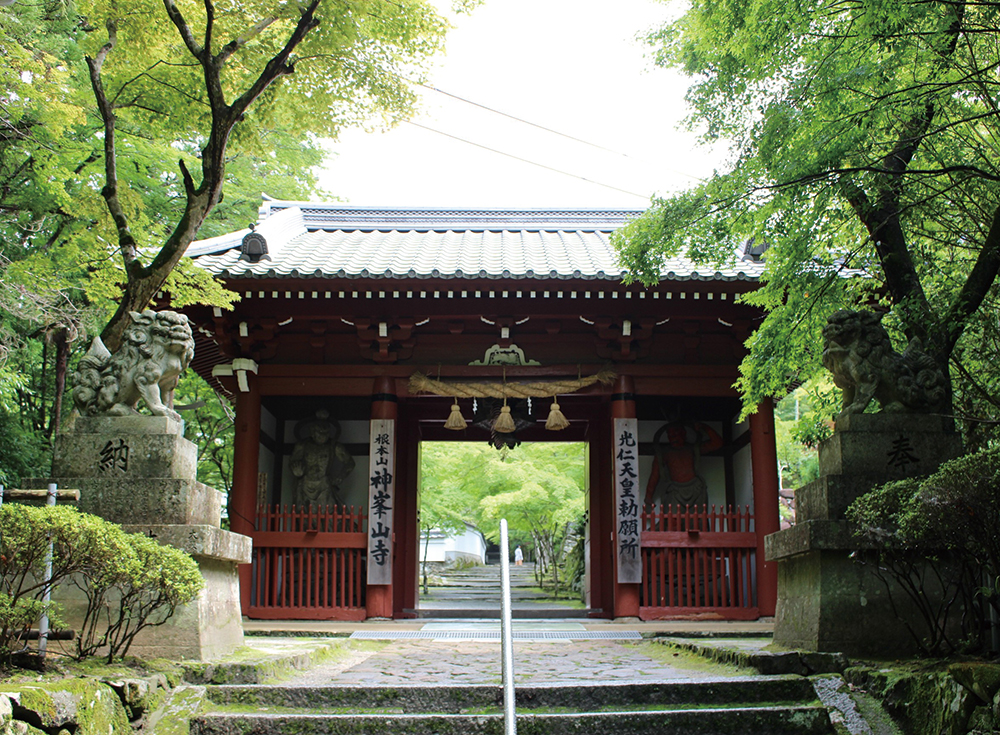 神峯山寺-仁王門